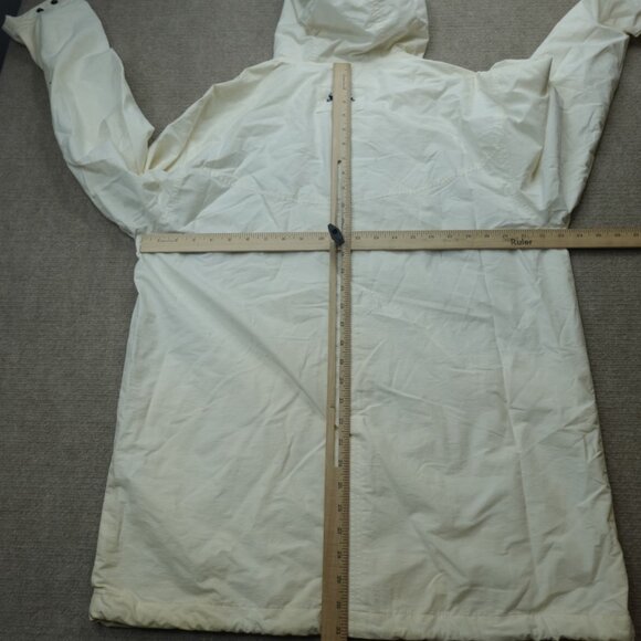 Vintage LL Bean Jacket XL Ivory Windbreaker Old Stock Full Zip NEW READ - Picture 11 of 15